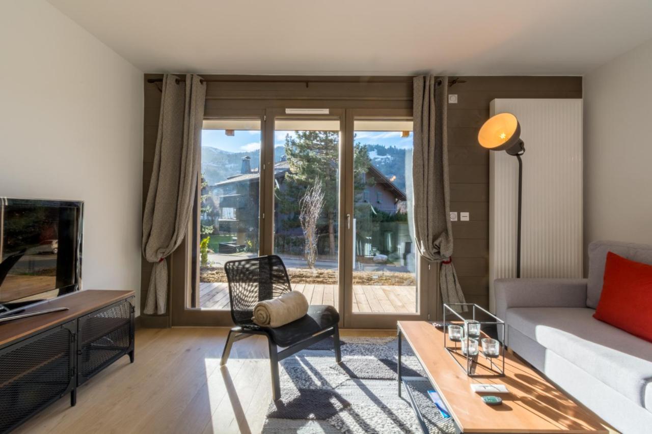 圣热尔韦莱班2 Pieces Vue Domaine Skiable Proche Arret Navette - Chalet Perrette公寓 外观 照片