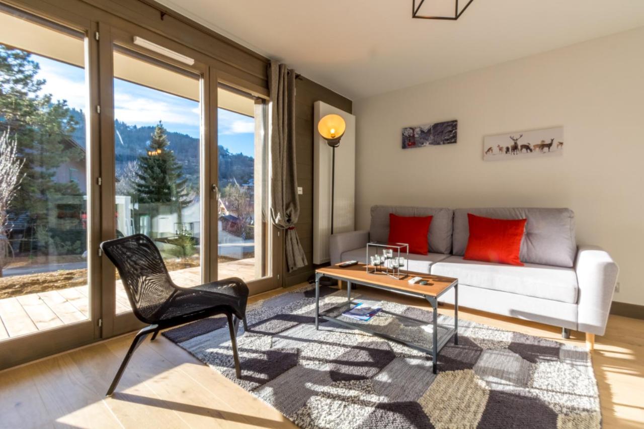 圣热尔韦莱班2 Pieces Vue Domaine Skiable Proche Arret Navette - Chalet Perrette公寓 外观 照片